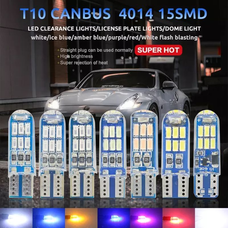 Lampu LED T10 Luminos Motor/mobil Non gedip