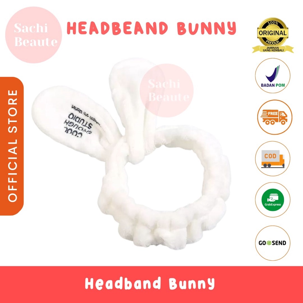 HEADBAND BUNNY / BANDO SKINCARE / BANDO KELINCI