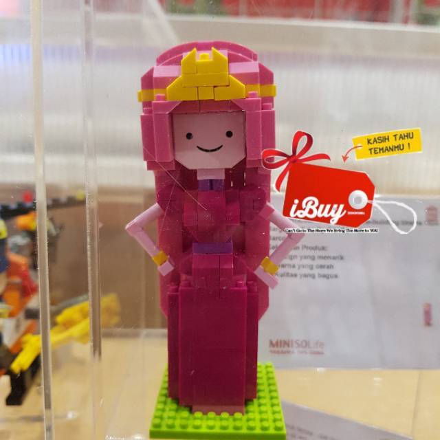 Miniso Princess Bubblegum Adventure Time Lego Micro 