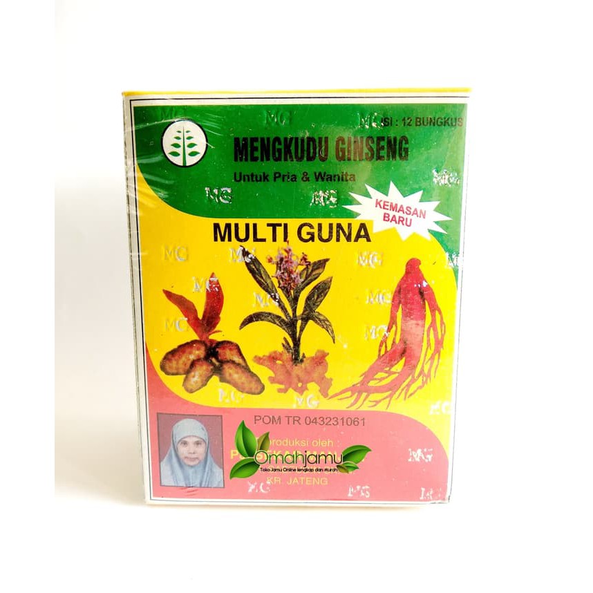 MENGKUDU GINSENG SERBUK. JAMU ASAM URAT & FLU TULANG MMM1559
