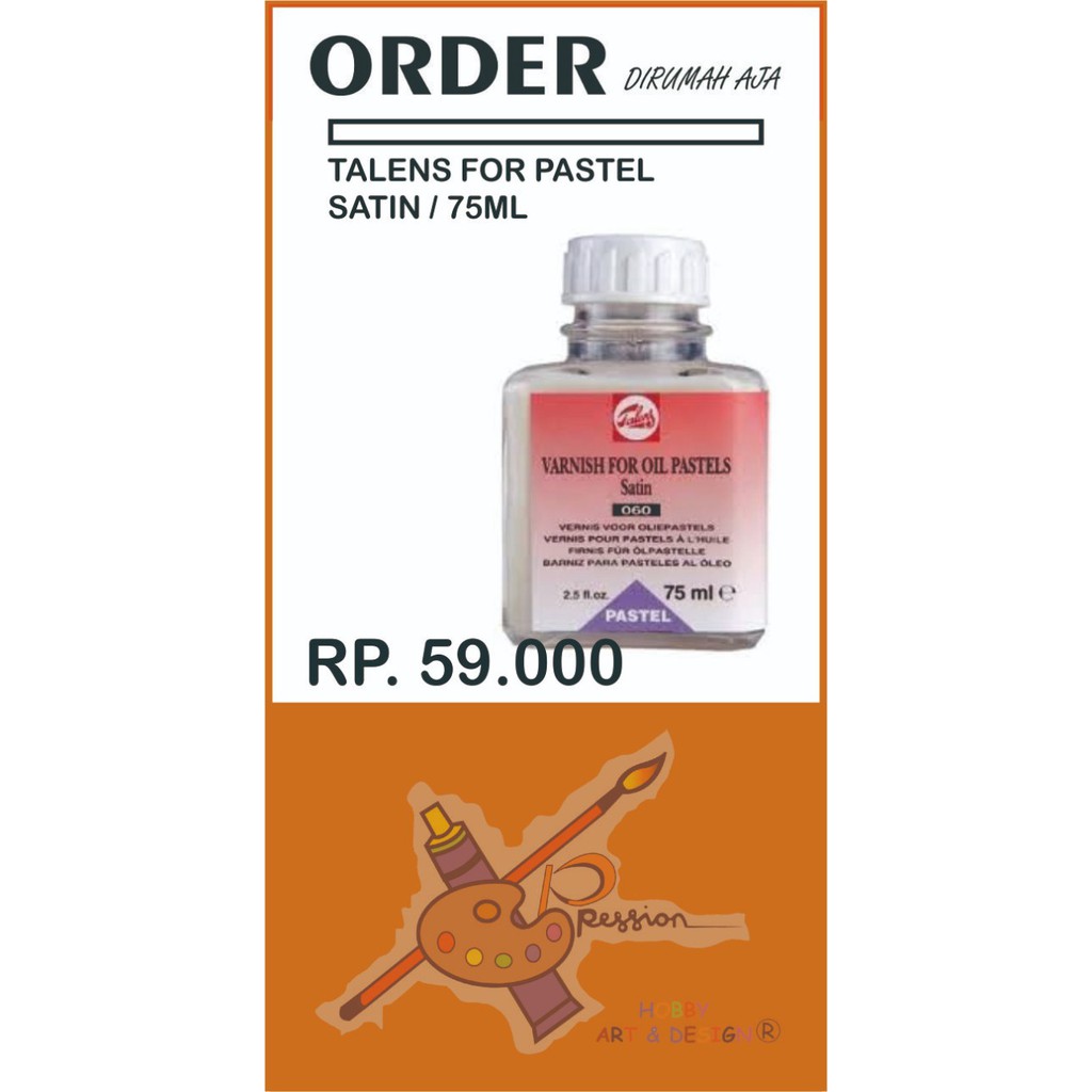 

TALENS VARNISH FOR OIL PASTELS (75ML)