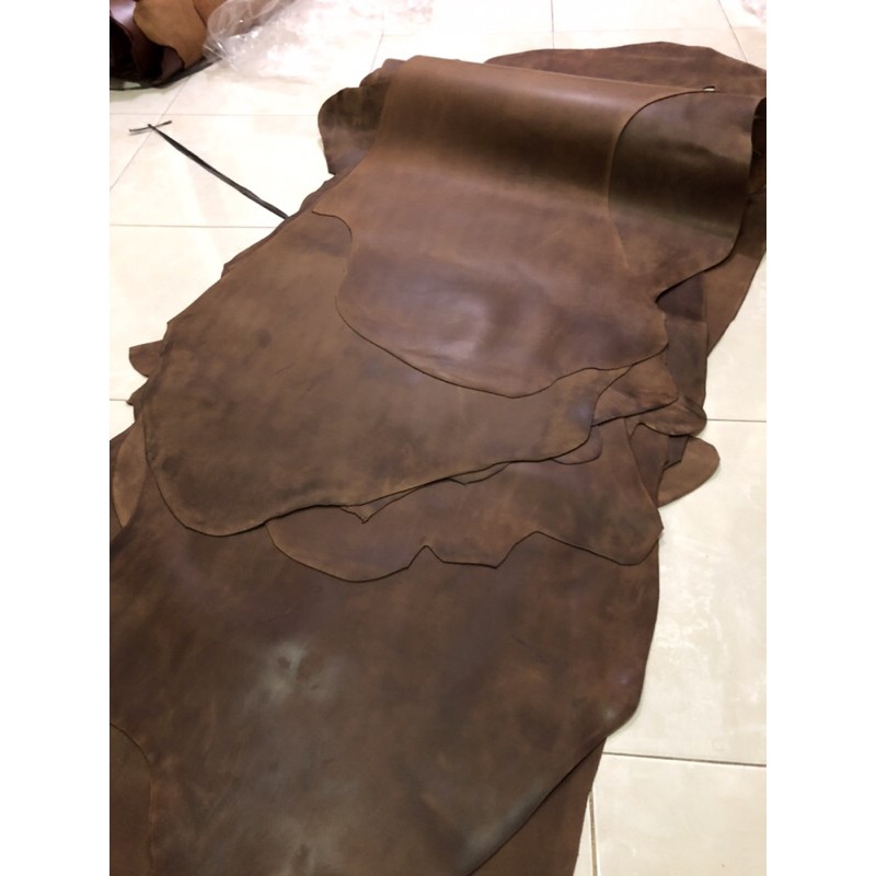 kulit sapi lembaran Crazy horse PREMIUM leather sheet