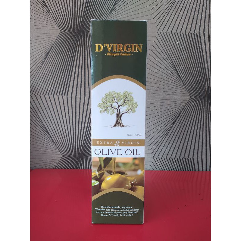 

D'VIRGIN Minyak Zaitun Extra Virgin Olive Oil 350ml