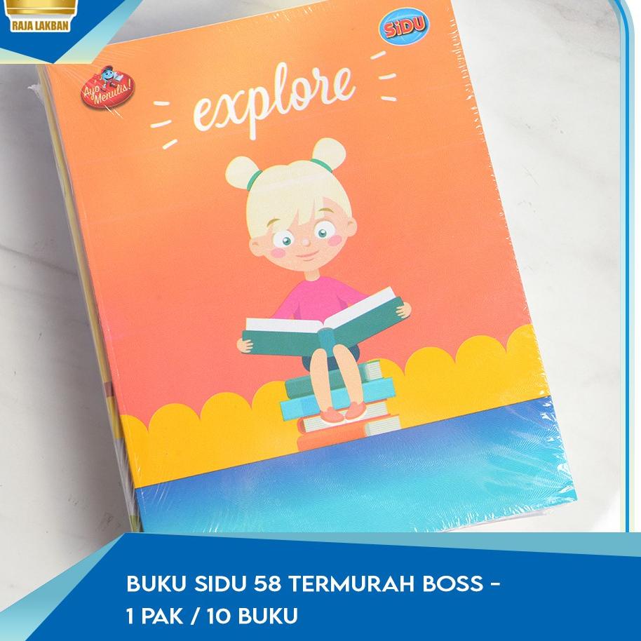 

Baru - Buku Sidu 58 TerBoss - 1 Pak / 10 Buku ,,