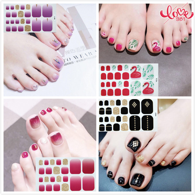 Stiker kuku kaki Stiker kuku kaki tahan air Stiker kuku kaki Stiker kuku   Nail Sticker Toenail Sticker Waterproof Toenail Sticker Toenail Sticker Nail Sticker