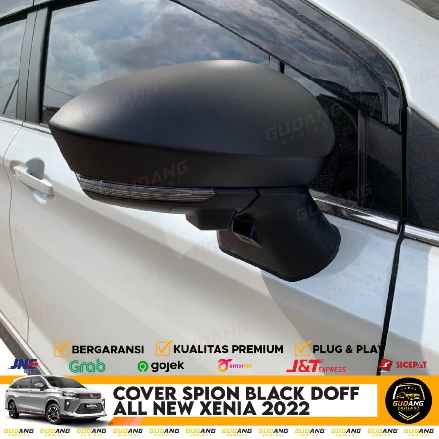 Cover Spion All New Daihatsu Xenia 2022 Black Doff