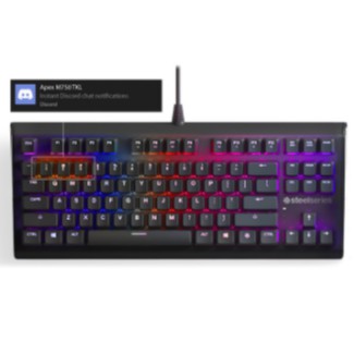 SteelSeries M750 TKL - Keyboard Esports Mechanical Tenkeyless Hitam