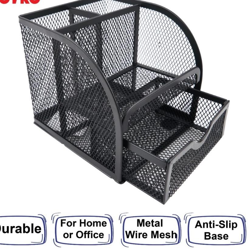

Borong Produk Desk Set JOYKO DS18/Tempat Alat Tulis Jaring/Pen Stand/Pen Holder DS18
