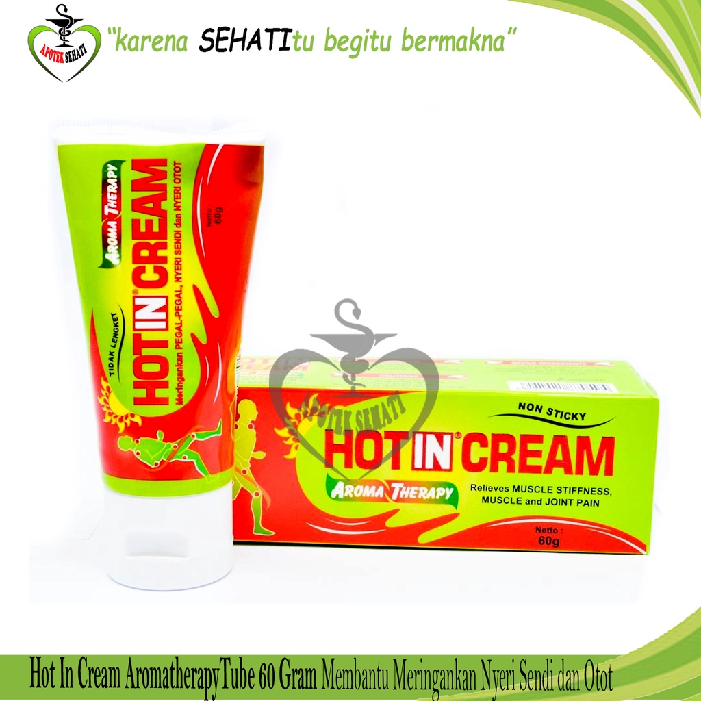 Hot In Cream Tube Krim Mengatasi Nyeri Otot dan Pegal