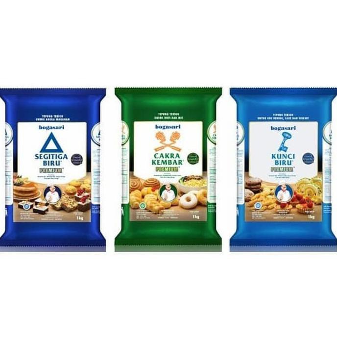

Dus Terigu Cakra Segitiga Kunci 12X1Kg Bogasari Tepung - Segitiga Ekonom