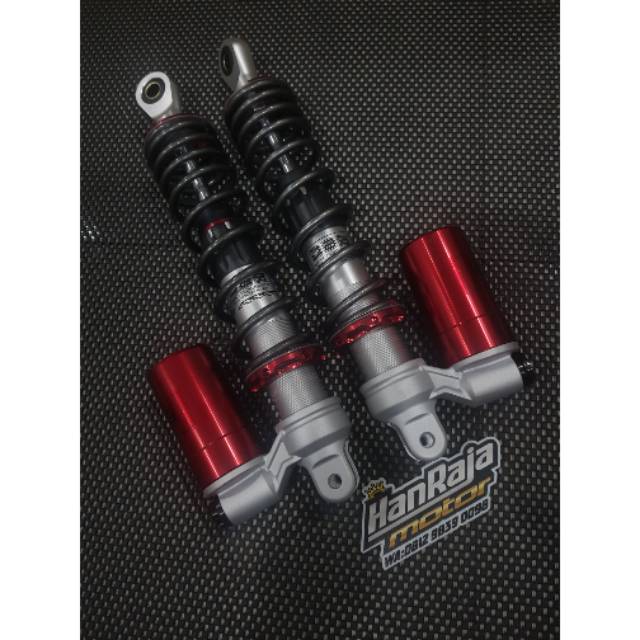 Shockbreaker DBS 722 Original 340mm XMAX 250 NMAX 155 PCX 150 ADV 150 RED TITANIUM BUKAN Ohlins