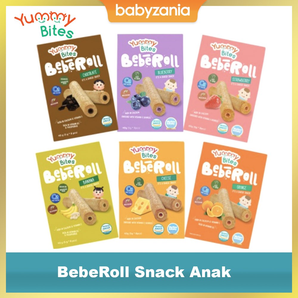 Yummy Bites BebeRoll Snack Anak Bayi