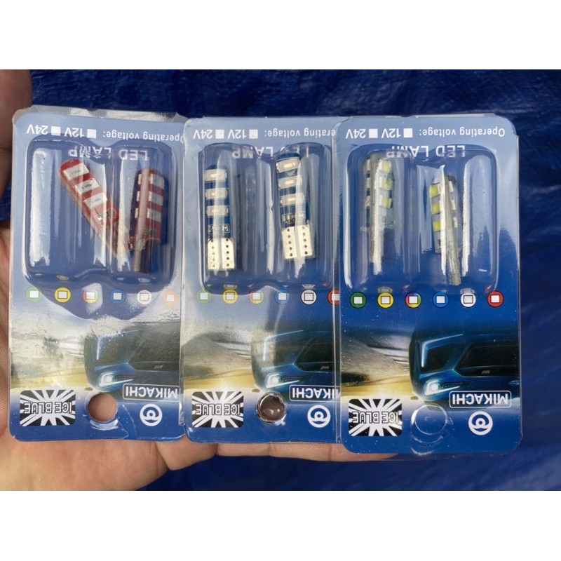 SEN JELLY 6 LED NON FLASH/DIAM HARGA SEPASANG BLUE RED WHITE