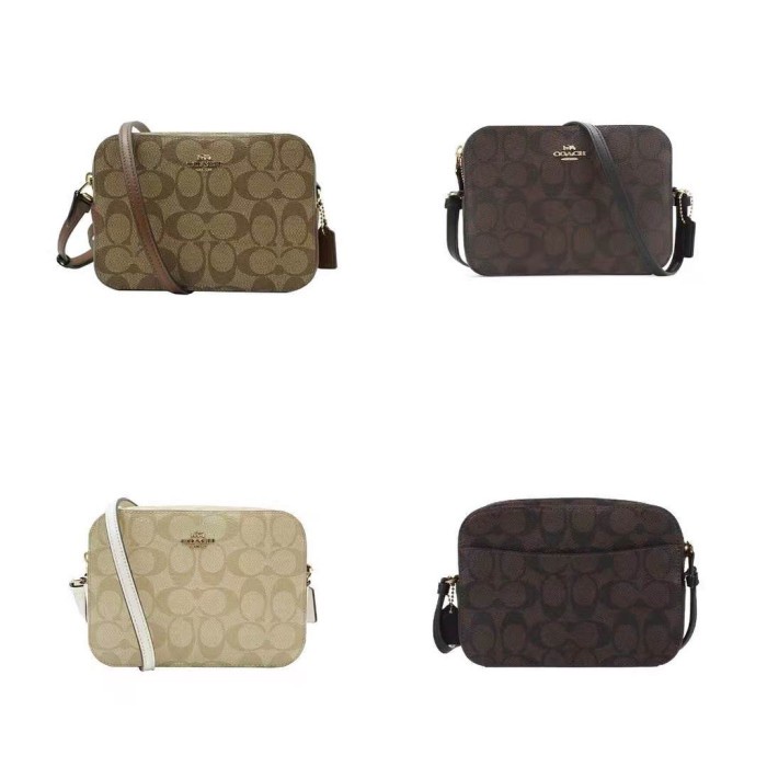 Tas Selempang wanita coach Messanger bag Cocok untuk hangout - 1-brown