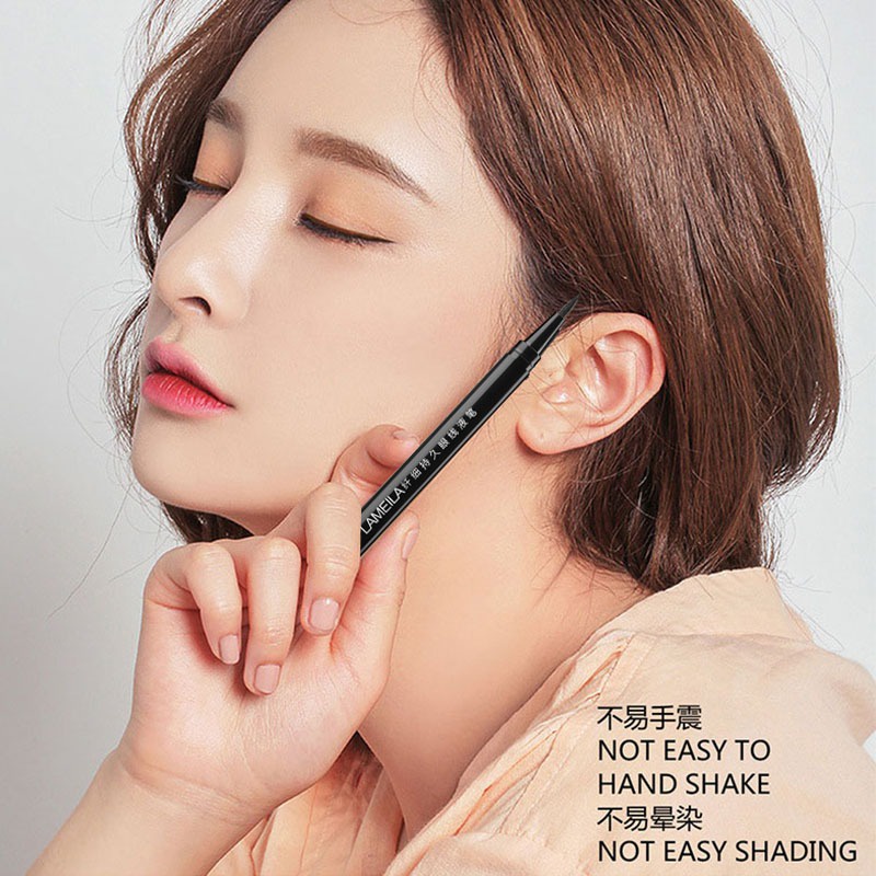 LM-839 Lameila EYELINER Pena Waterproof Long Lasting 24 Hours Liquid