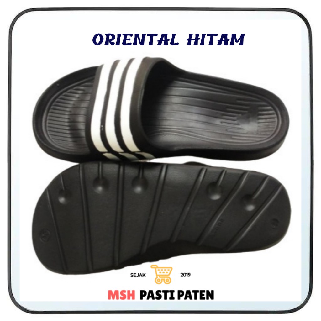 Sandal slide anak cowo bahan karet ukuran 30-35 Sandal karet anak Sandal bocah