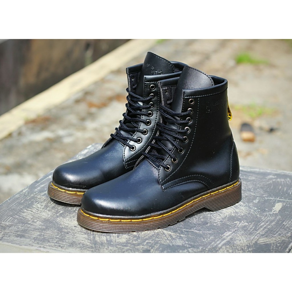DIPAKAI TENTARA POLISI TNI POLRI POLDA PDH KUAT / Sepatu Boots Pria Crocodille Morisey Safety Trendy
