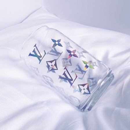LV — Louis Vuitton Aesthetic Glass Can Beer | Gelas Aesthetic Kaleng Bir Korea Libbey 360ml