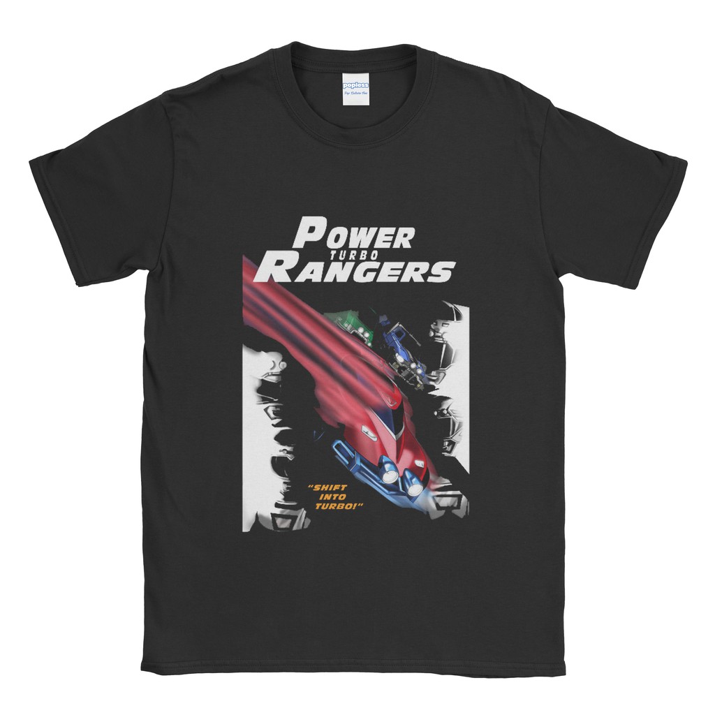 Baju Kaos Tshirt Power Rangers Turbo