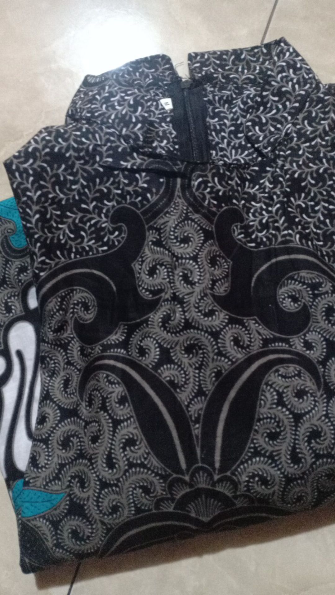 Maura Couple - Sania Ruffle Batik Couple Ori Ndoro Jowi Garansi Termurah Shopee - Batik Modern Solo