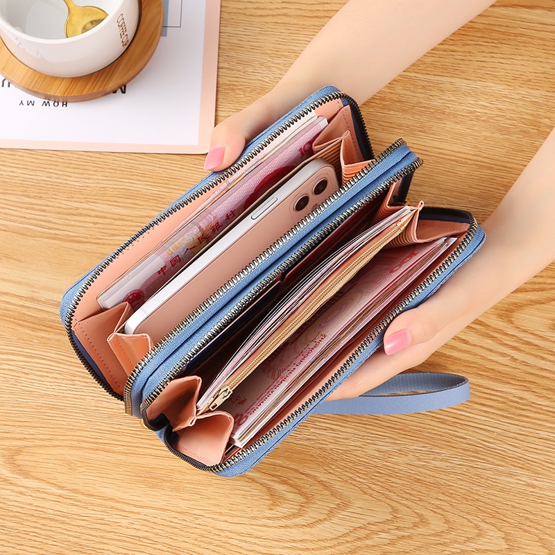 AND / COD / DOMPET PANJANG WANITA DOMPET PANJANG WANITA IMPORT KOREA KULIT  ISI BANYAK RUANG Dompet Wanita Panjang Dompet Import Real Pict Dompet Cantik  Dompet Panjang Wanita Import Trendy Murah DOMPET SIMPLE MUDA DIBAWA KEMANA SAJA DOMPET PANJANG D57