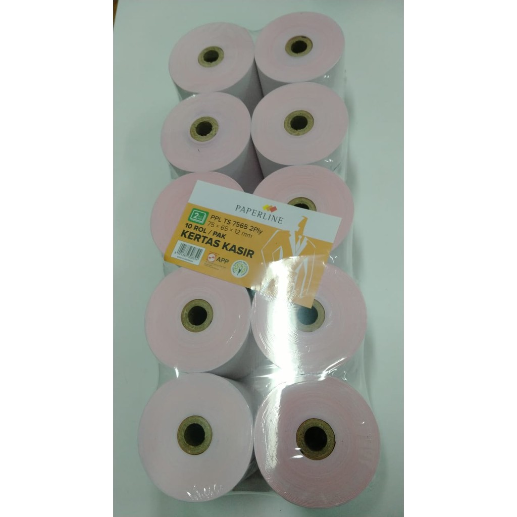 

KERTAS STRUK SINAR LINE PPL NCR 75X65 2PLY