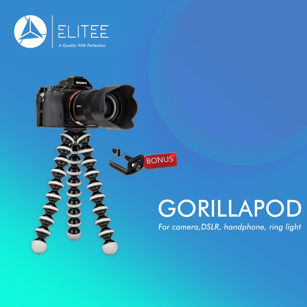 Gorillapod / Gorilla Pod S M L Flexibel Tripod Gorilla Free Holder-U HP