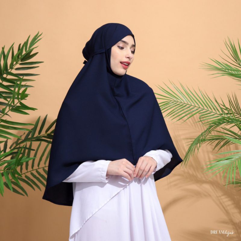 ALAIKA HIJAB/BERGO INSTAN | DREAMHIJAB-Navy