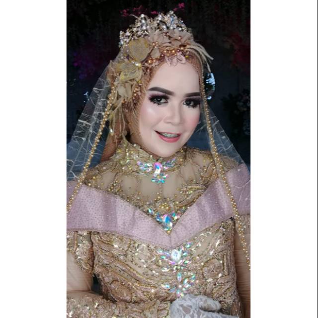 Headpiece kupu mocca