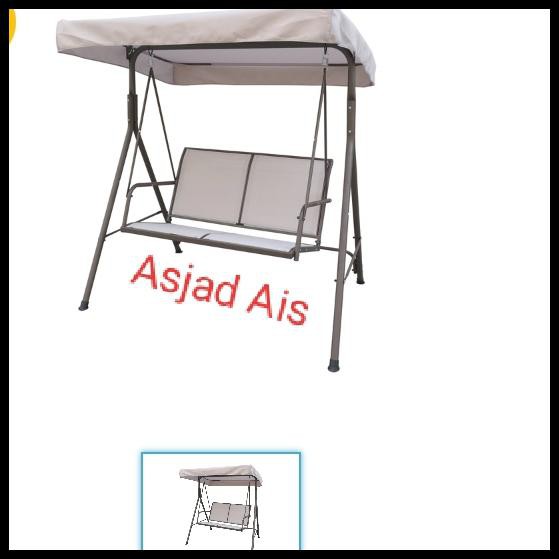 Ayunan Besi Dewasa - Kursi Taman - Swing Chair 2Seater