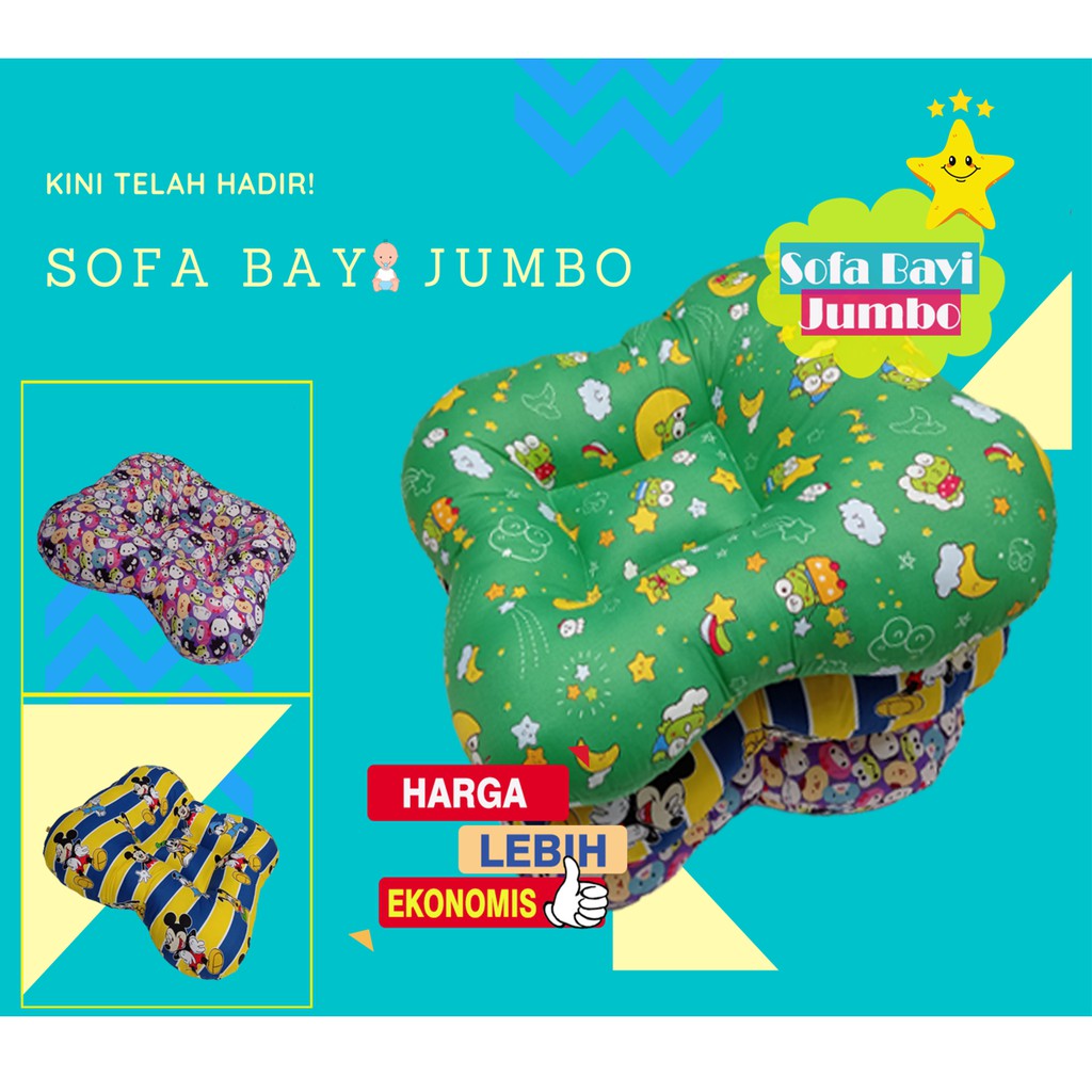 Jual Sofa Bayi Jumbo Multifungsi Ekonomis Baby Lounger Shopee Indonesia