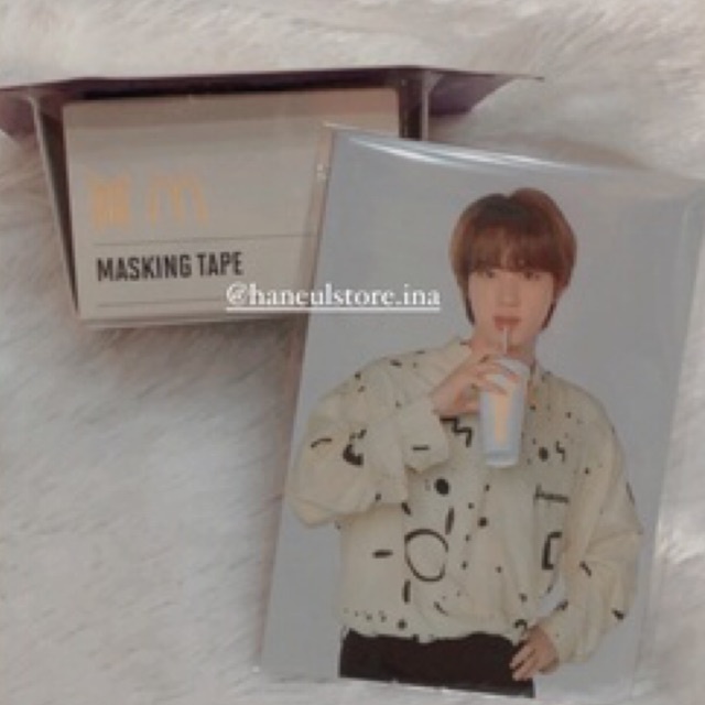 [READY] McD X BTS Merchandise Masking Tape with Jin Benefit