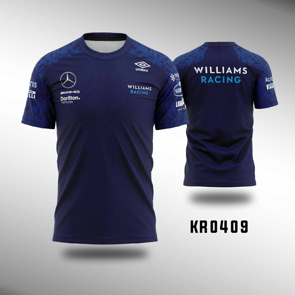 Jersey Formula  F1 Formula One Team Williams 2021 - custom XS - 6XL FourJersey