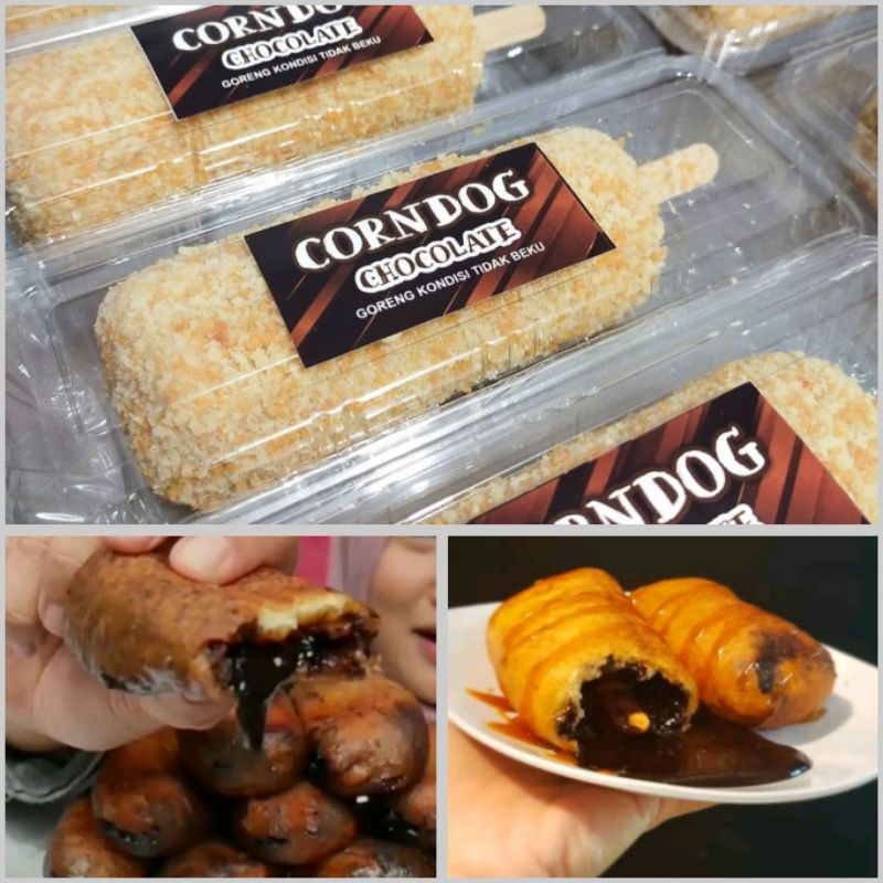 corndog coklat
