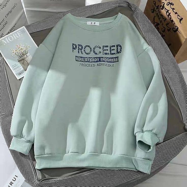 PROCEED SWEATER WANITA TEBAL - ATASAN HALUS TERLARIS