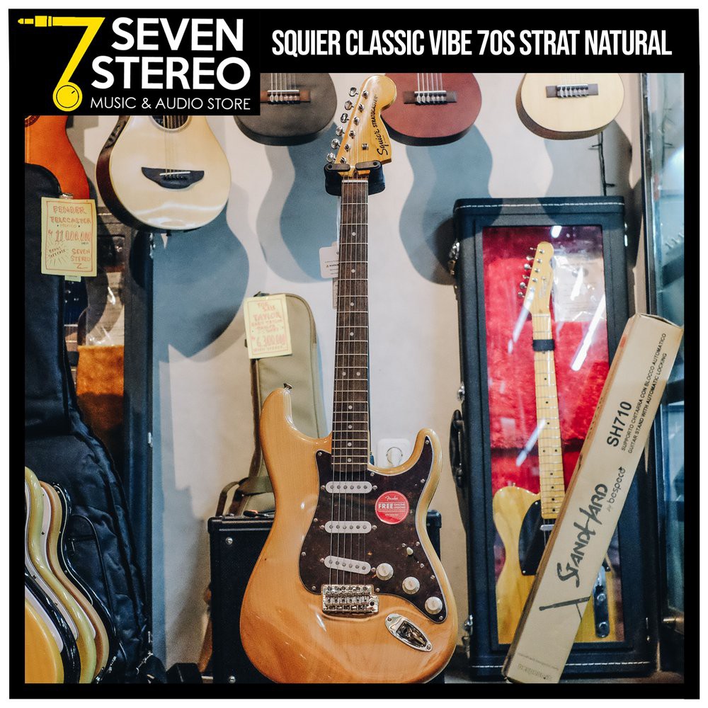 Squier Classic Vibe Stratocaster 70 S Natural