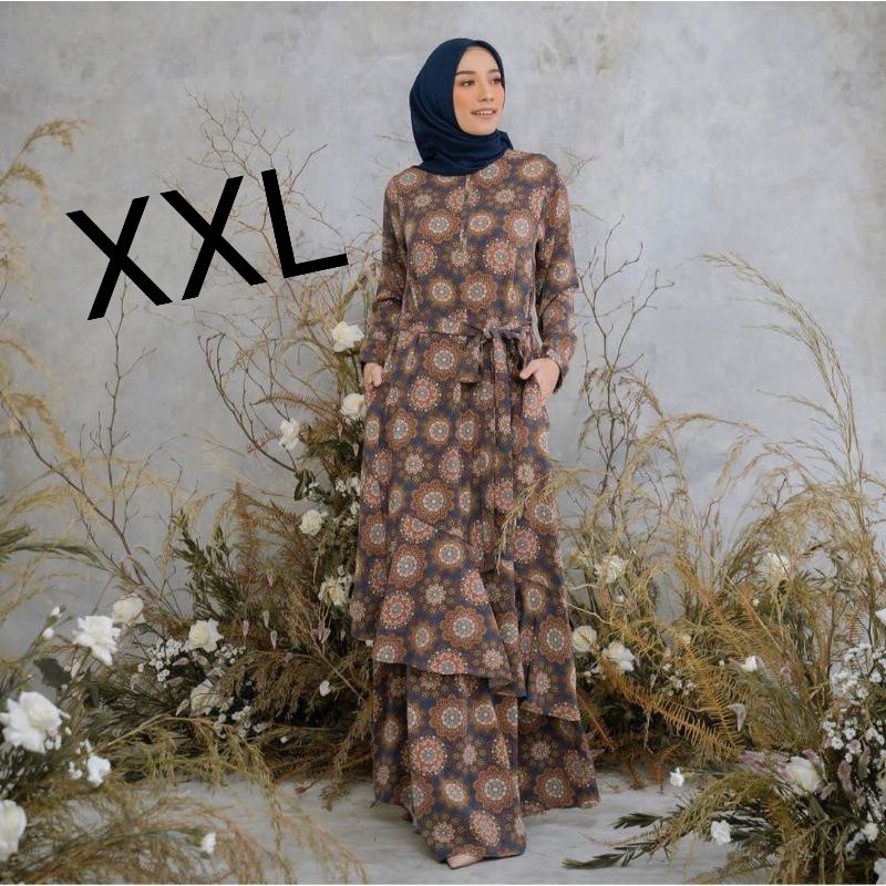 Saira Dress Granola XXL by heaven lights