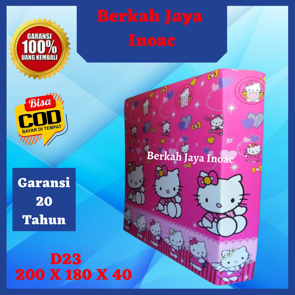 [200 x 180 x 40] Kasur Inoac No 1 Tebal 40 cm / Kasur Murah Inoac Uk 200 x 180 x 40 cm Eon Lg D23 Ga