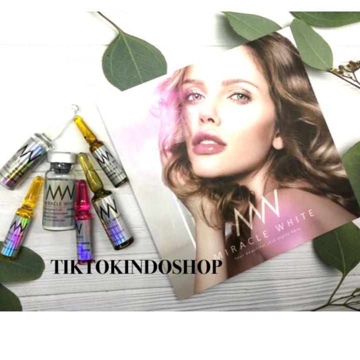 ☜ PASTI ORI  Ecer Miracle White Pink New Glow Improved // Suntik Whitening Original ➩