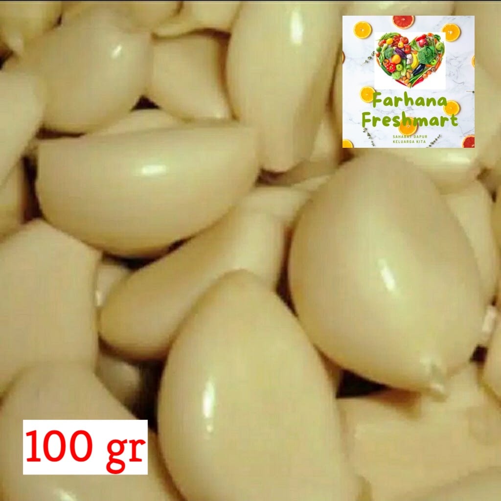 

JUAL MURAH BAWANG PUTIH BIASA KUPAS 100 GR