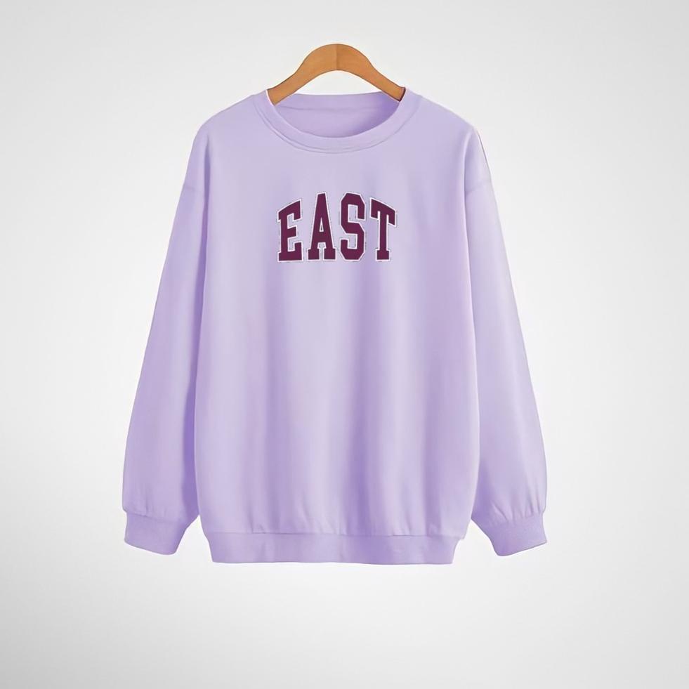 PKK.11Au22ᵂ– Sweater Crewneck North East South Pria Distro Original Putih Switer Oblong Cowok Brand 