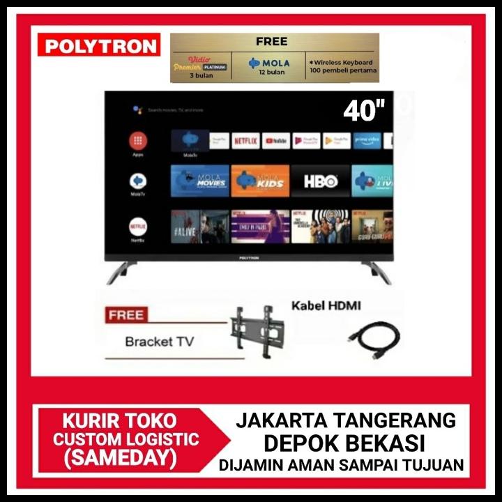 Polytron Smart Android Digital Mola Tv 32Inch Pld 32Ag9953
