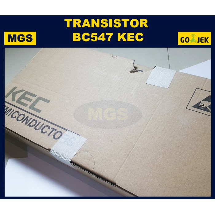 100Pcs Transistor BC547 KEC