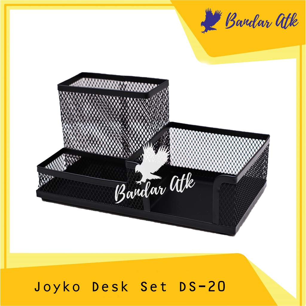 

Desk Set Pen Holder Tempat Alat Tulis Jaring Joyko DS-20 [1 PCS]