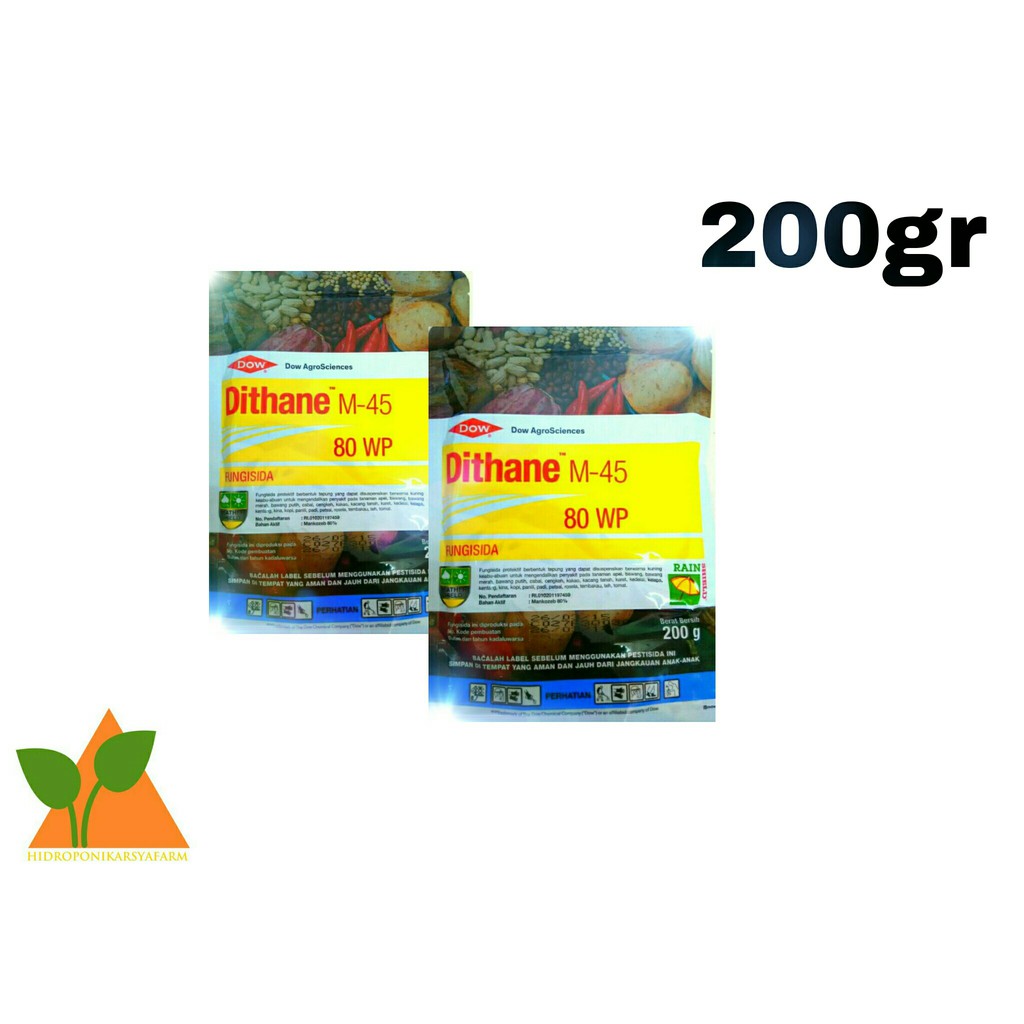 Dithane M-45 80WP 200 Gram Fungisida / Obat Pertanian ...