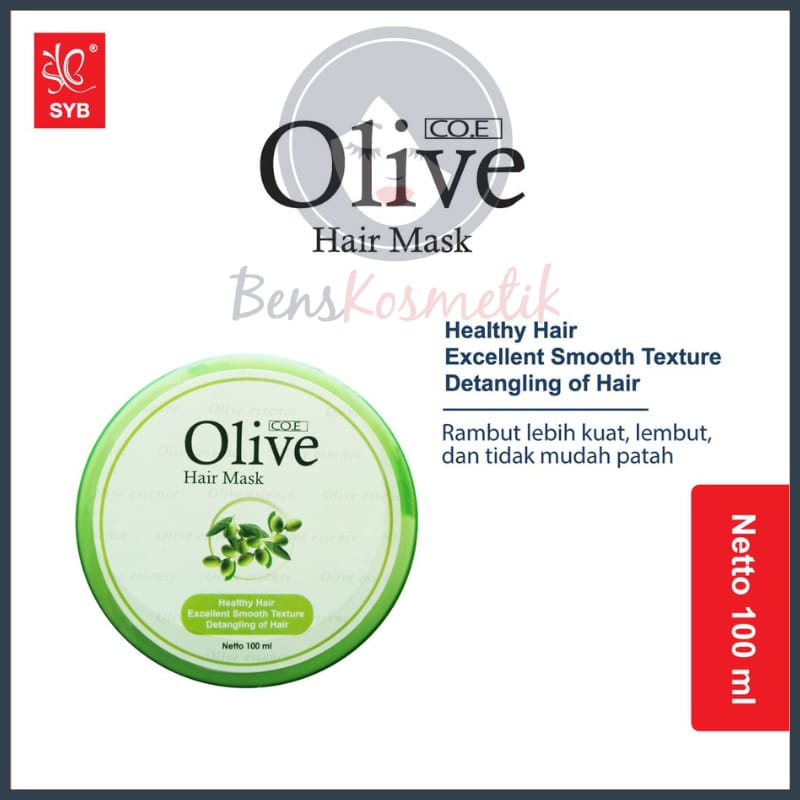 HAIR MASK COE OLIVE BPOM ORIGINALL