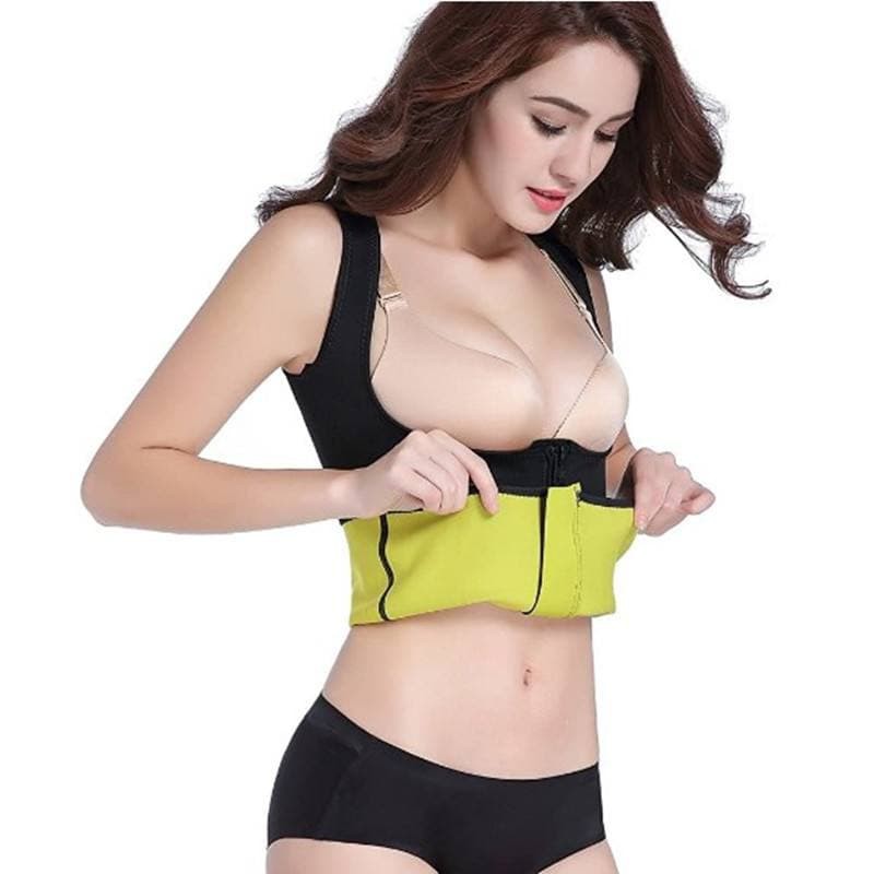 ASK KORSET BAJU GYM WANITA HOT SHAPER KORSET NEOTEX PELANGSING PENGECIL PERUT BUNCIT KS05