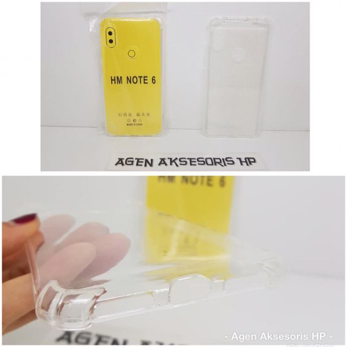 Anti Crack Xiaomi Redmi Note 6 Pro Soft Case Redmi Note 6 Tahan Bentur