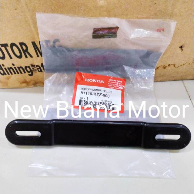 Dudukan Breket Plat Nomor Depan Vario 150 81110KYZ900 Honda