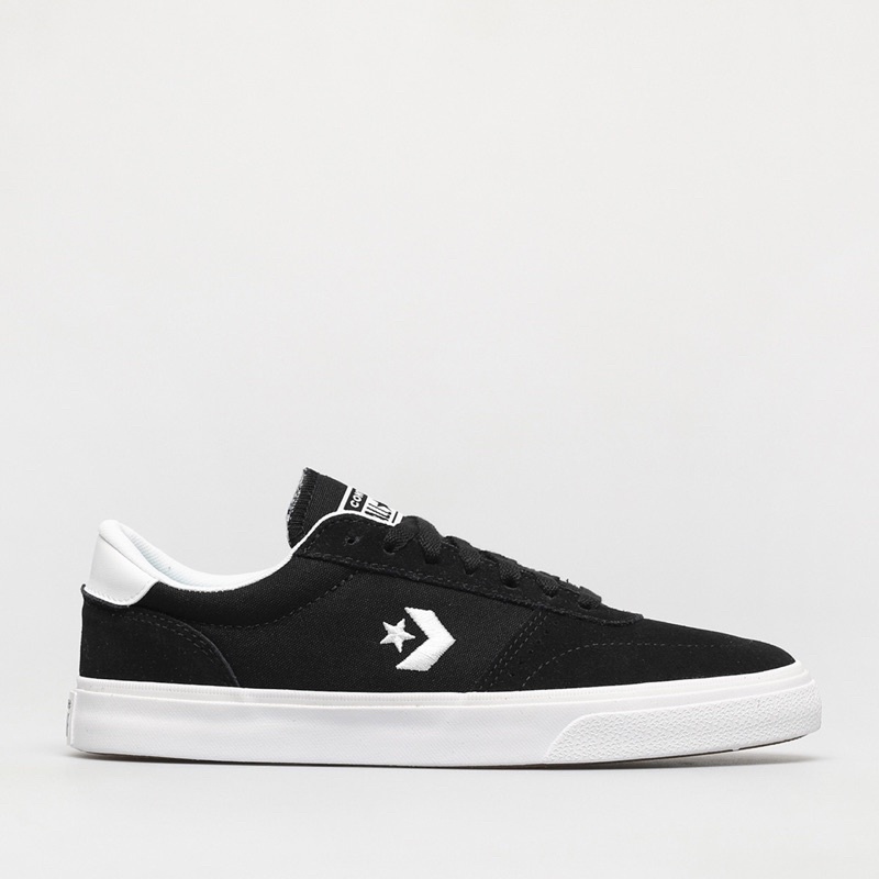 SEPATU CONVERSE BOULEVARD OX BLACK WHITE SUEDE ORIGINAL
